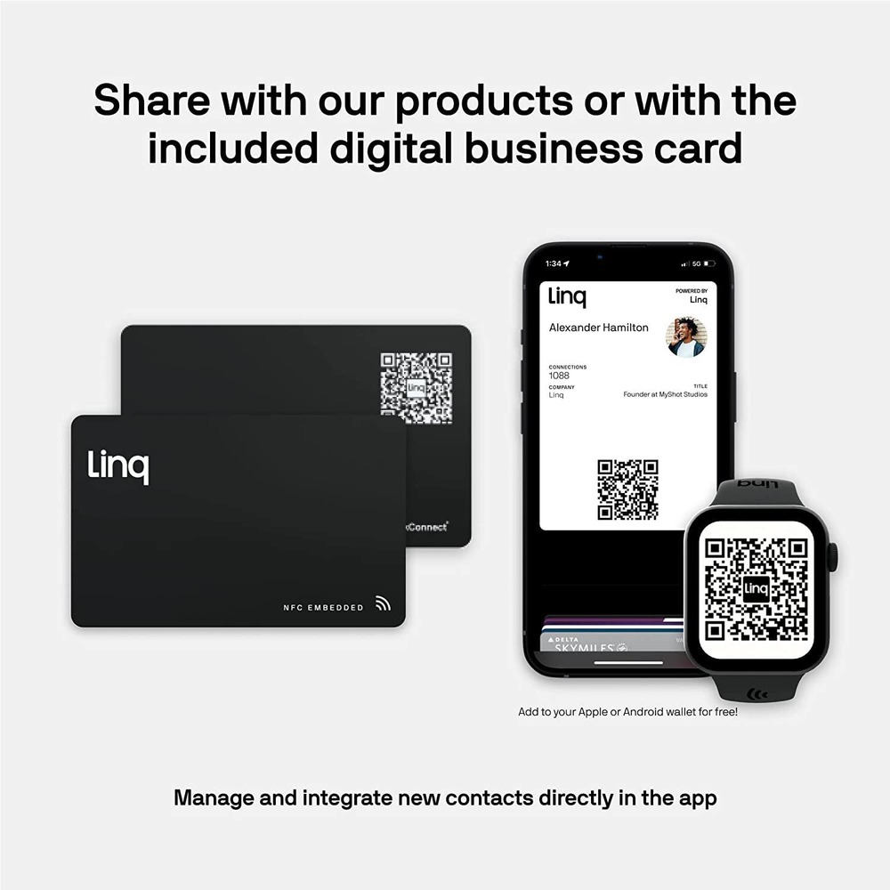 Smart Business Card Linq Card Digital Business Card